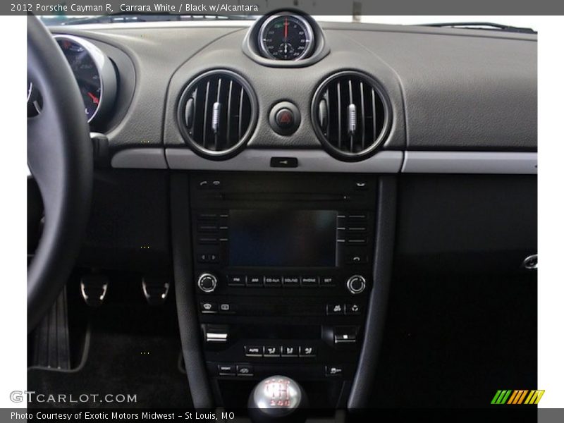 Controls of 2012 Cayman R