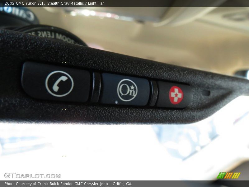 Stealth Gray Metallic / Light Tan 2009 GMC Yukon SLT