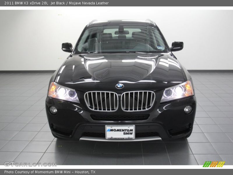 Jet Black / Mojave Nevada Leather 2011 BMW X3 xDrive 28i