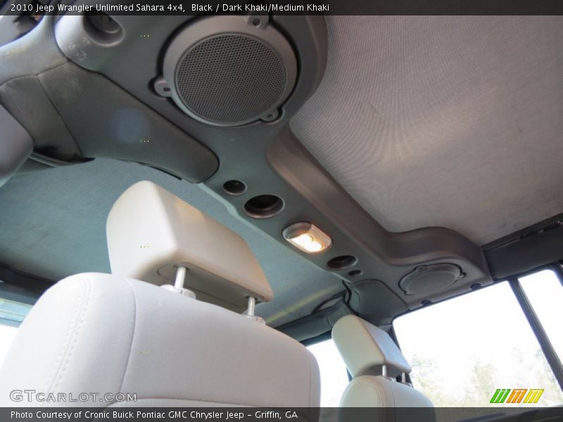 Black / Dark Khaki/Medium Khaki 2010 Jeep Wrangler Unlimited Sahara 4x4