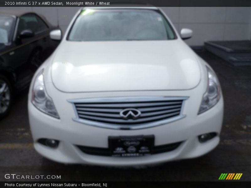 Moonlight White / Wheat 2010 Infiniti G 37 x AWD Sedan