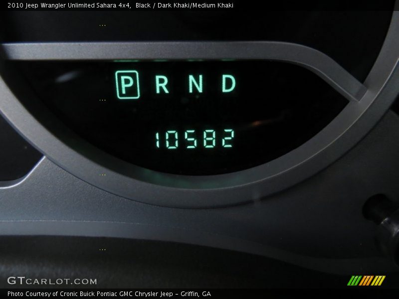 Black / Dark Khaki/Medium Khaki 2010 Jeep Wrangler Unlimited Sahara 4x4