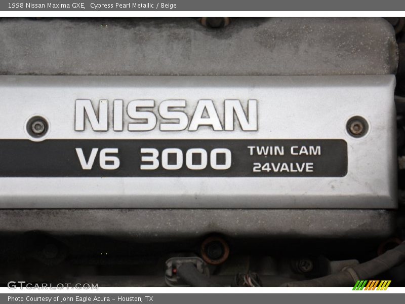 Cypress Pearl Metallic / Beige 1998 Nissan Maxima GXE