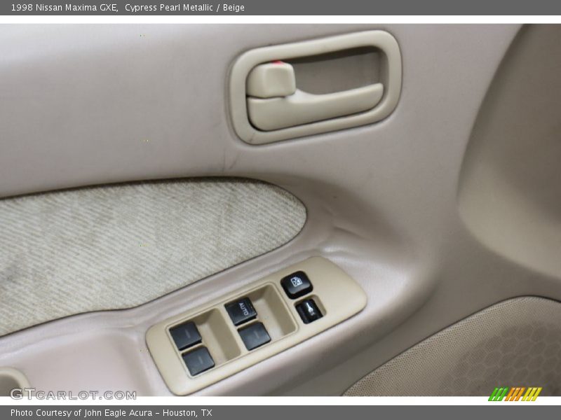 Cypress Pearl Metallic / Beige 1998 Nissan Maxima GXE