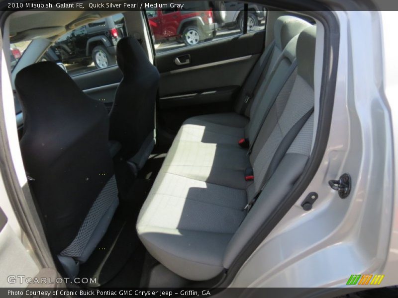 Quick Silver Pearl / Medium Gray 2010 Mitsubishi Galant FE