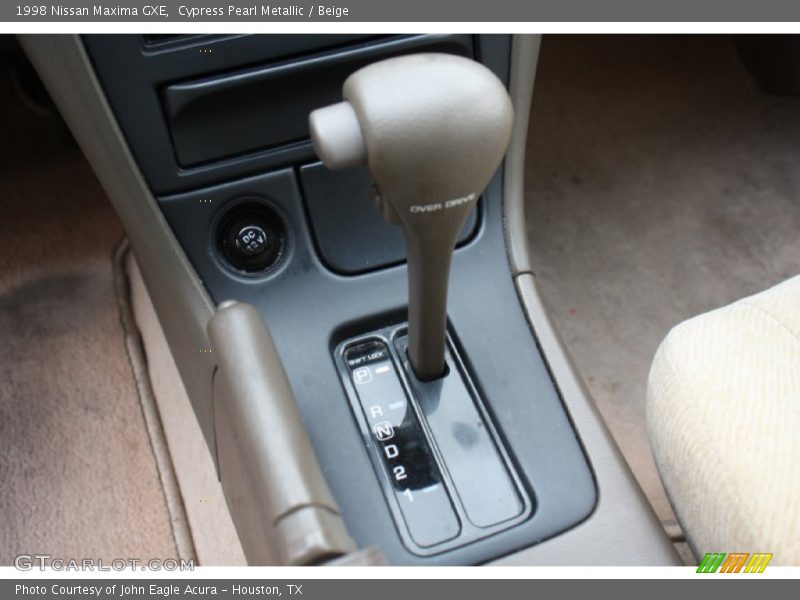 Cypress Pearl Metallic / Beige 1998 Nissan Maxima GXE