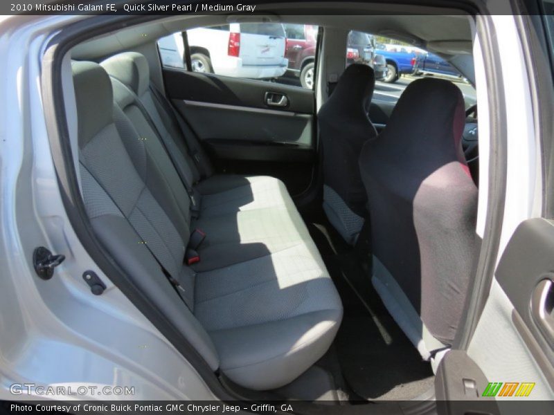 Quick Silver Pearl / Medium Gray 2010 Mitsubishi Galant FE