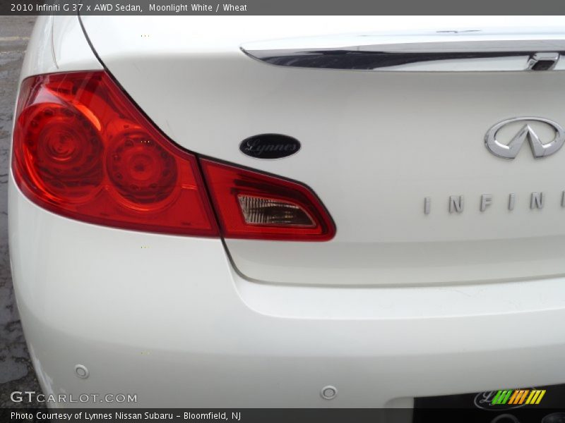 Moonlight White / Wheat 2010 Infiniti G 37 x AWD Sedan