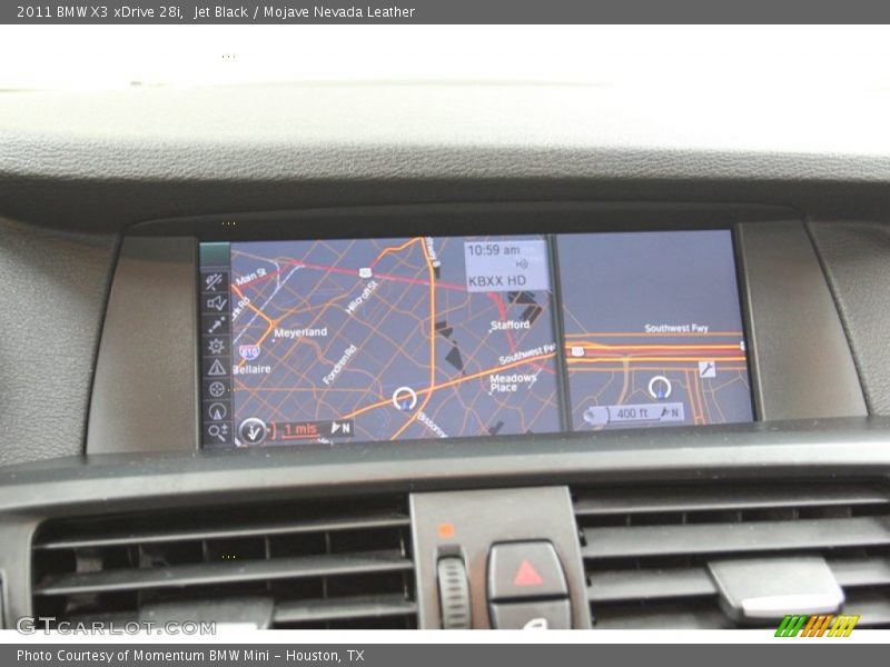 Navigation of 2011 X3 xDrive 28i