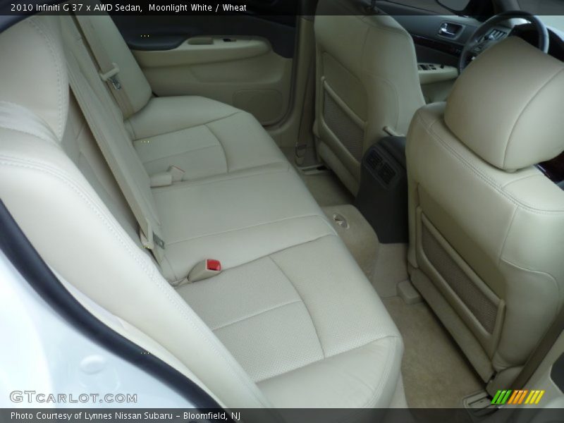 Moonlight White / Wheat 2010 Infiniti G 37 x AWD Sedan
