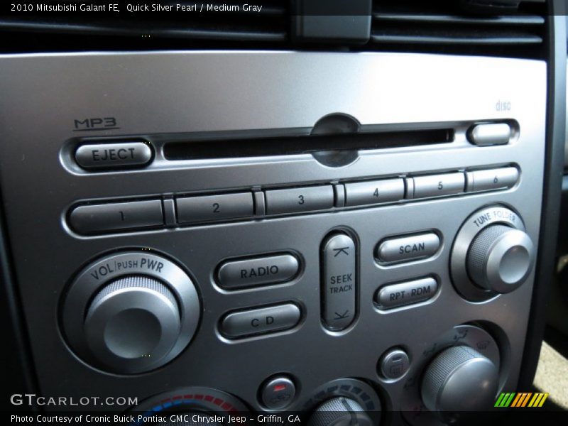 Quick Silver Pearl / Medium Gray 2010 Mitsubishi Galant FE