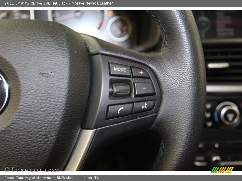 Controls of 2011 X3 xDrive 28i