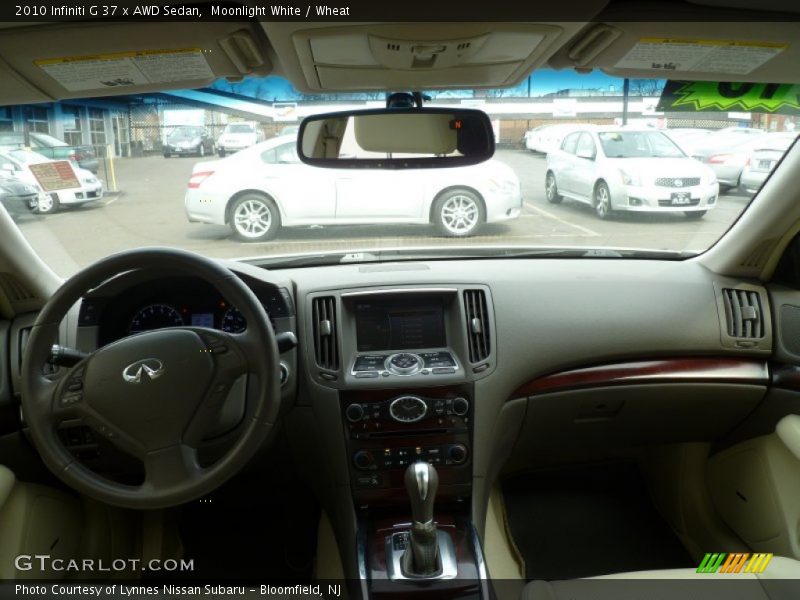 Moonlight White / Wheat 2010 Infiniti G 37 x AWD Sedan