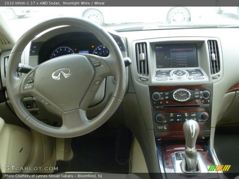 Moonlight White / Wheat 2010 Infiniti G 37 x AWD Sedan