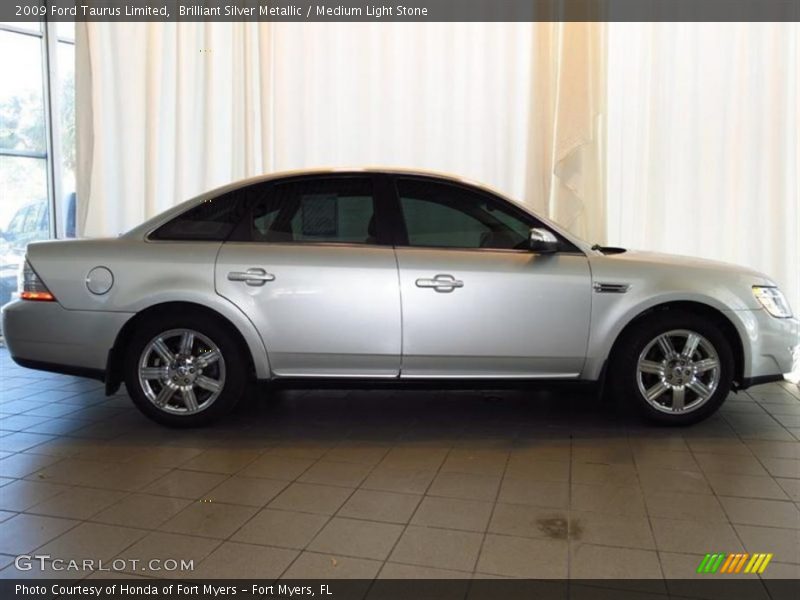 Brilliant Silver Metallic / Medium Light Stone 2009 Ford Taurus Limited