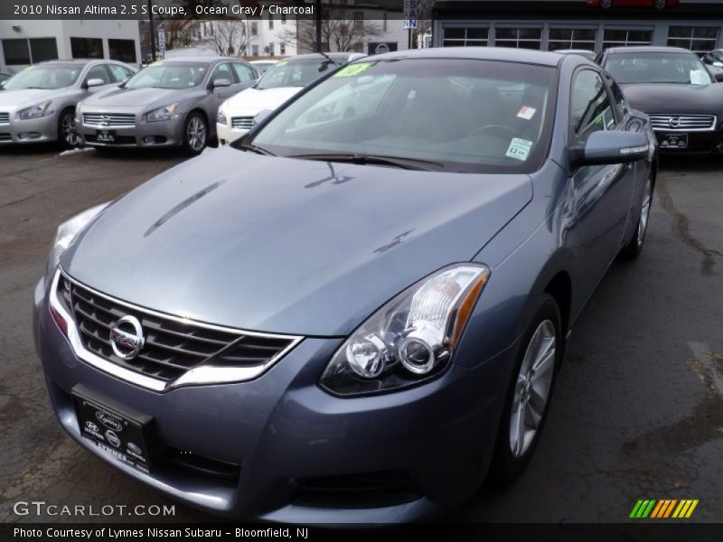 Ocean Gray / Charcoal 2010 Nissan Altima 2.5 S Coupe