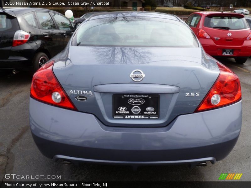 Ocean Gray / Charcoal 2010 Nissan Altima 2.5 S Coupe