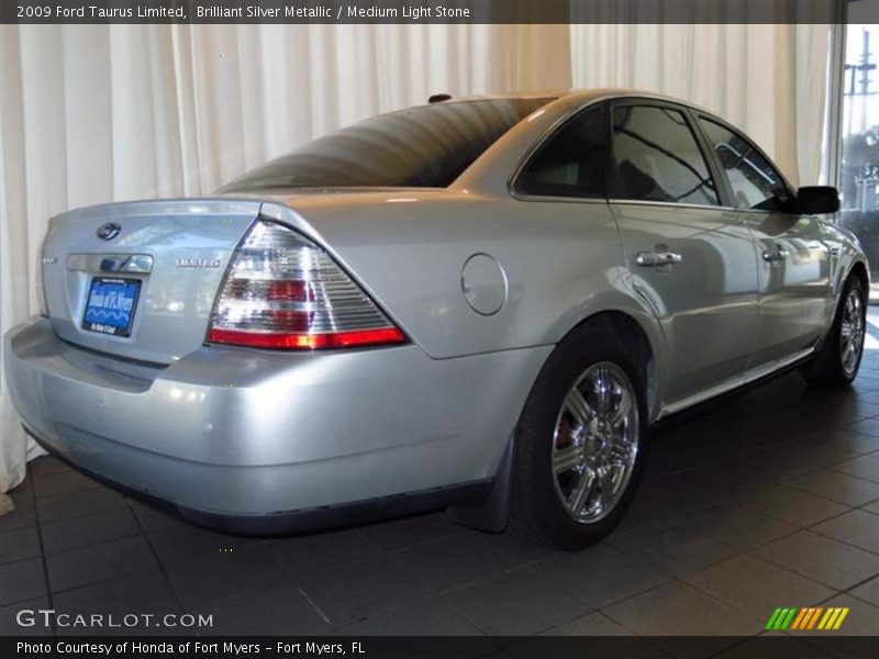 Brilliant Silver Metallic / Medium Light Stone 2009 Ford Taurus Limited