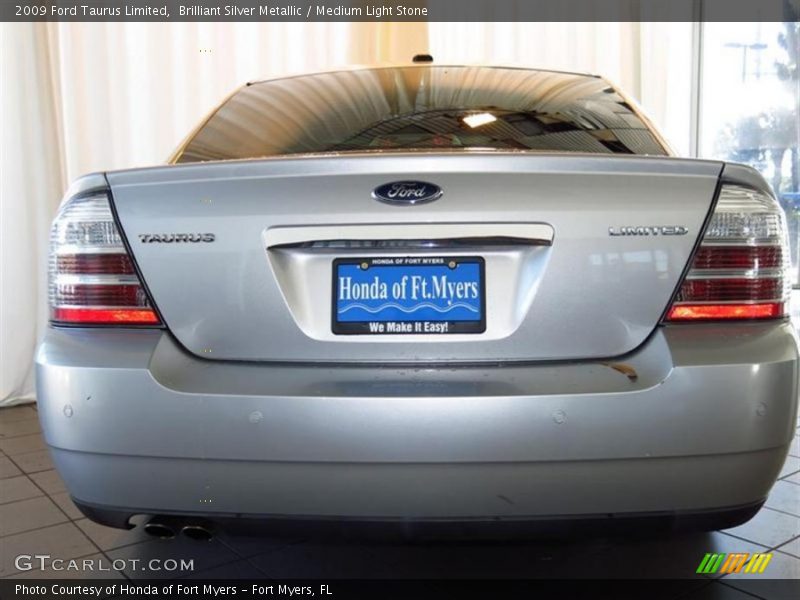 Brilliant Silver Metallic / Medium Light Stone 2009 Ford Taurus Limited