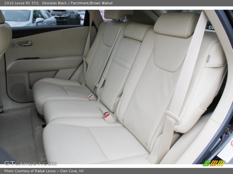 Obsidian Black / Parchment/Brown Walnut 2010 Lexus RX 350