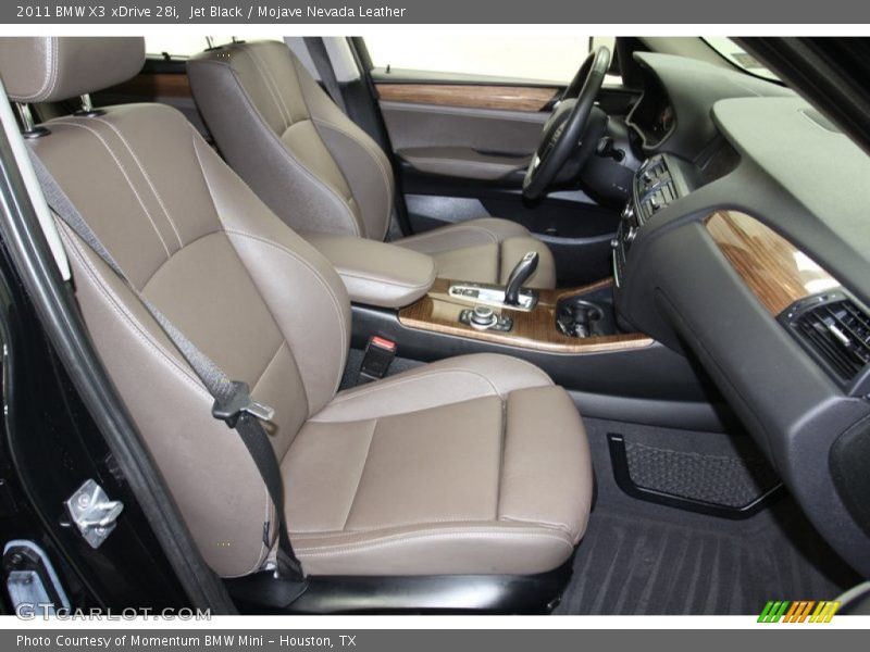  2011 X3 xDrive 28i Mojave Nevada Leather Interior
