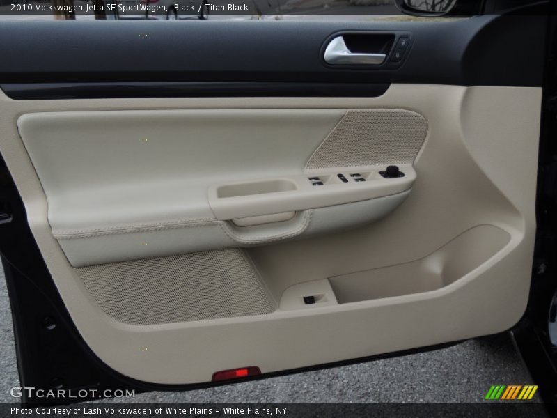 Black / Titan Black 2010 Volkswagen Jetta SE SportWagen