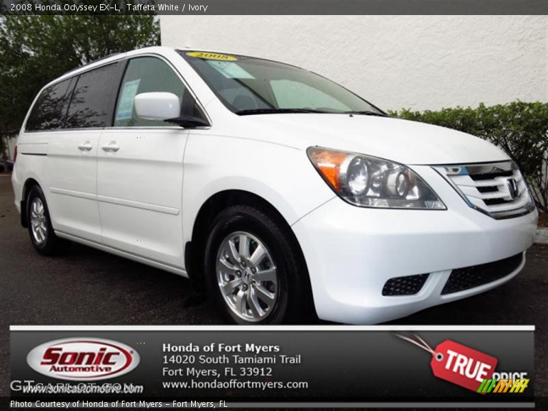 Taffeta White / Ivory 2008 Honda Odyssey EX-L