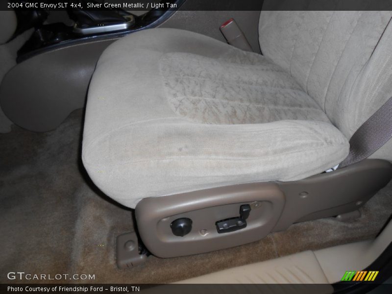 Silver Green Metallic / Light Tan 2004 GMC Envoy SLT 4x4