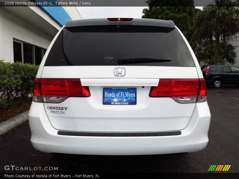 Taffeta White / Ivory 2008 Honda Odyssey EX-L