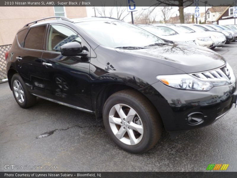 Super Black / Black 2010 Nissan Murano SL AWD