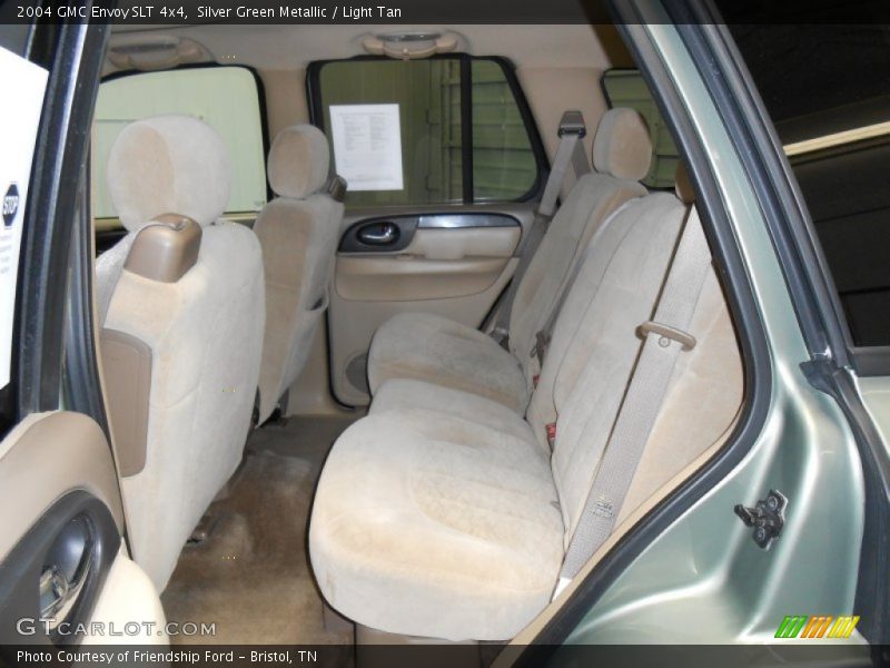 Silver Green Metallic / Light Tan 2004 GMC Envoy SLT 4x4