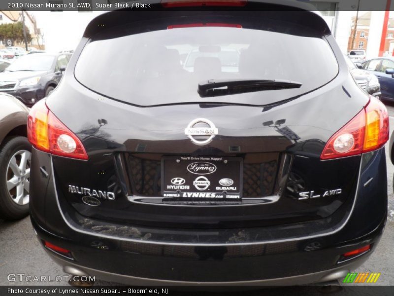 Super Black / Black 2010 Nissan Murano SL AWD
