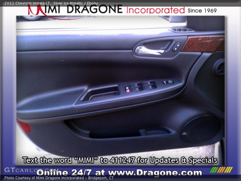 Silver Ice Metallic / Ebony 2011 Chevrolet Impala LT
