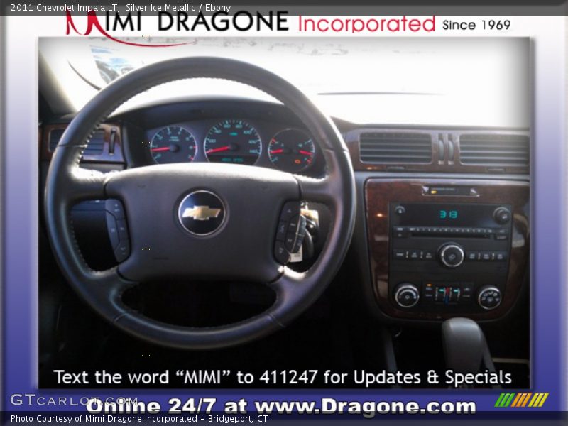 Silver Ice Metallic / Ebony 2011 Chevrolet Impala LT