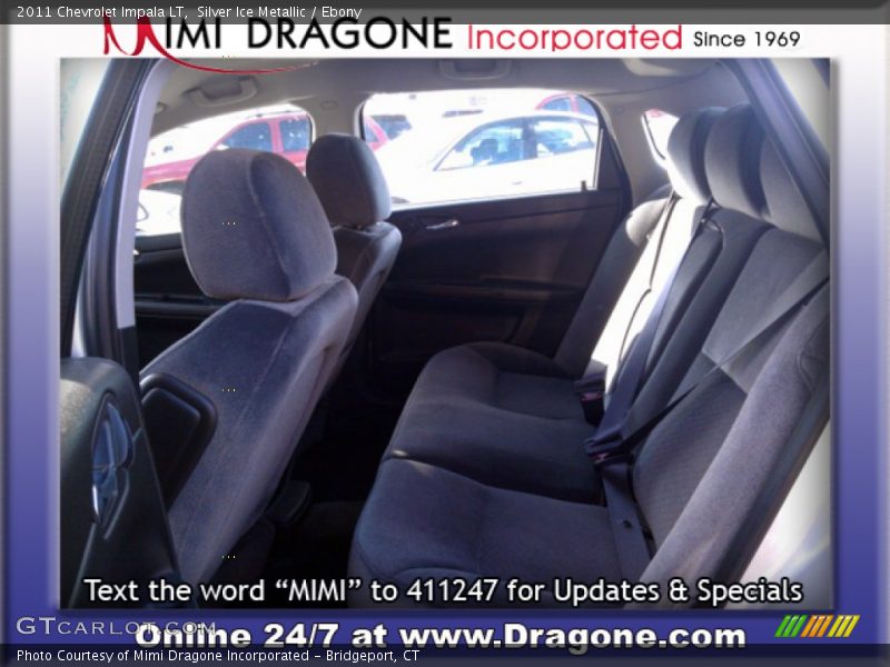 Silver Ice Metallic / Ebony 2011 Chevrolet Impala LT