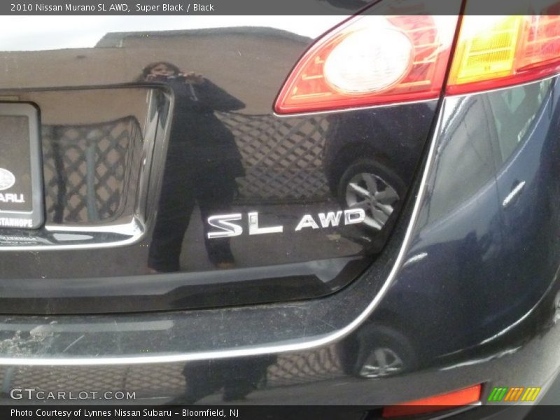 Super Black / Black 2010 Nissan Murano SL AWD