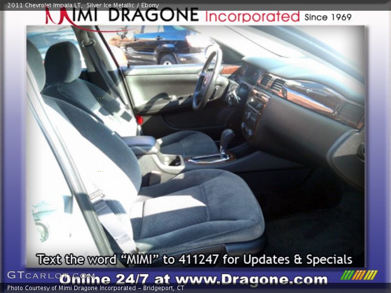 Silver Ice Metallic / Ebony 2011 Chevrolet Impala LT