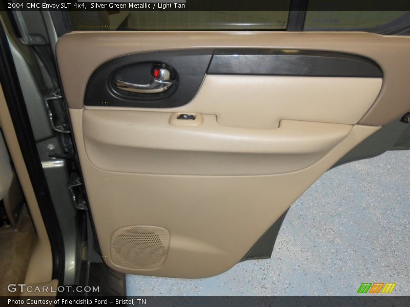 Silver Green Metallic / Light Tan 2004 GMC Envoy SLT 4x4