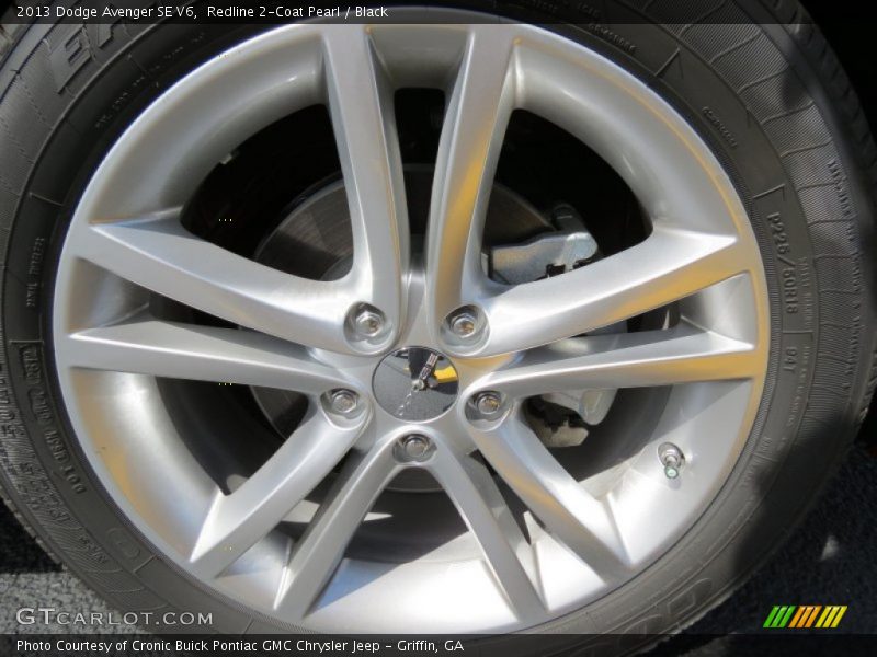Redline 2-Coat Pearl / Black 2013 Dodge Avenger SE V6