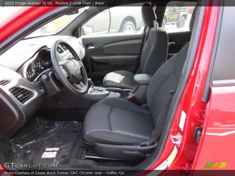 Redline 2-Coat Pearl / Black 2013 Dodge Avenger SE V6