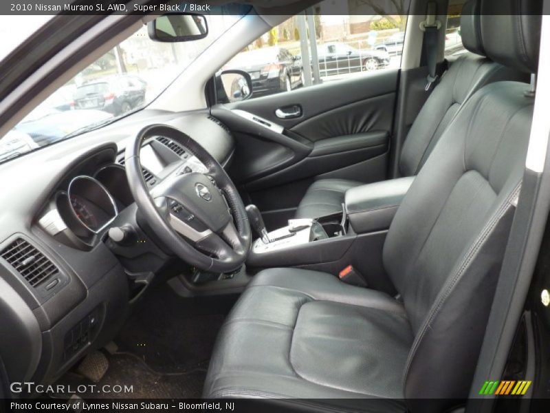 Super Black / Black 2010 Nissan Murano SL AWD