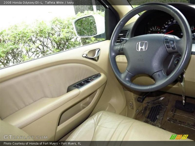 Taffeta White / Ivory 2008 Honda Odyssey EX-L