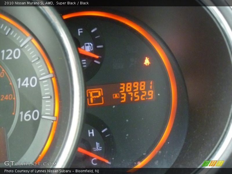 Super Black / Black 2010 Nissan Murano SL AWD