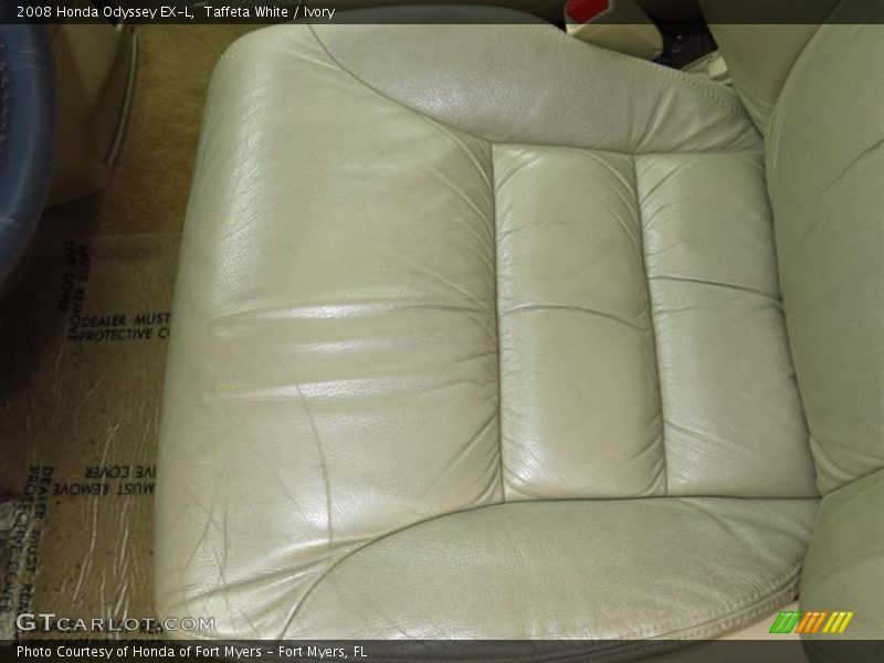 Taffeta White / Ivory 2008 Honda Odyssey EX-L