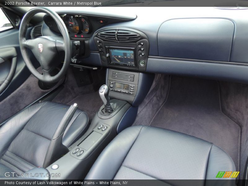  2002 Boxster  Metropol Blue Interior