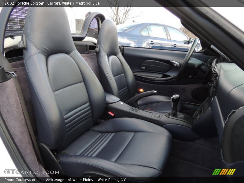 Front Seat of 2002 Boxster 