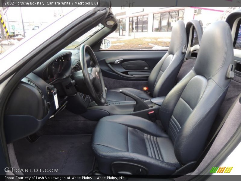 Front Seat of 2002 Boxster 