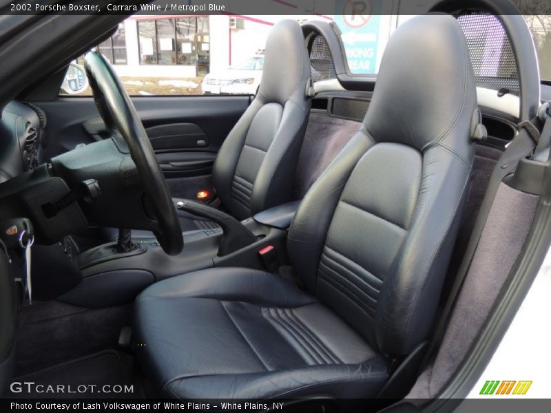  2002 Boxster  Metropol Blue Interior
