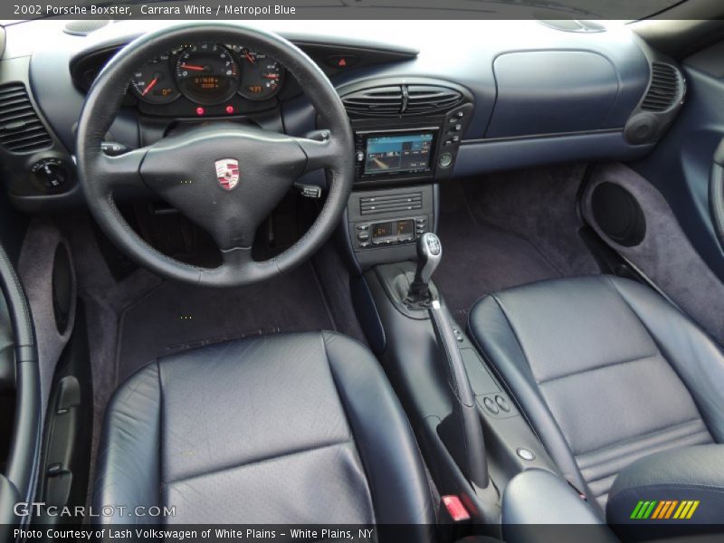 Metropol Blue Interior - 2002 Boxster  