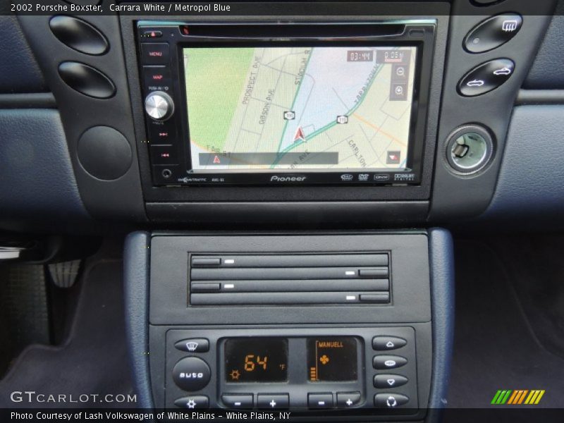 Navigation of 2002 Boxster 